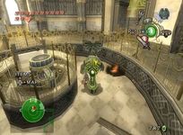 une photo d'Ã©cran de The Legend of Zelda - Twilight Princess sur Nintendo Gamecube